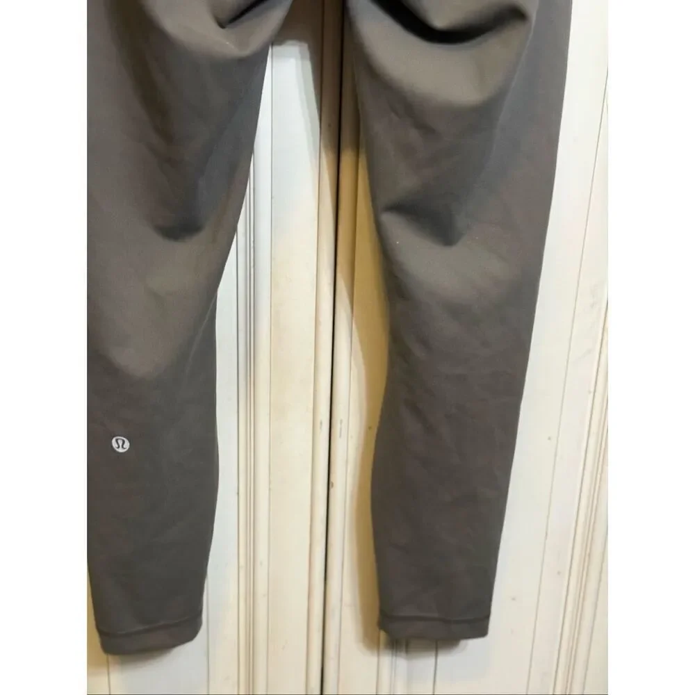 Lululemon Women's Pull On Stretch Athletic Yoga Cropped Leggings Black Size 6 - Picture 6 of 9